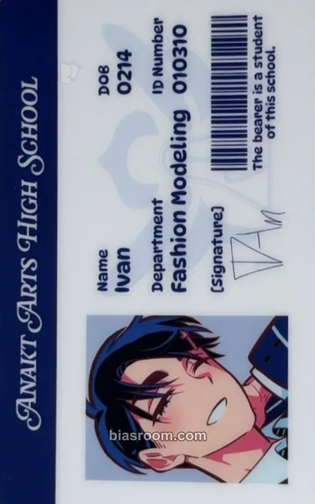 ALIEN STAGE - Ivan - ALIEN STAGE ANAKT ARTS HIGH SCHOOL POP-UP Event horizontal id card