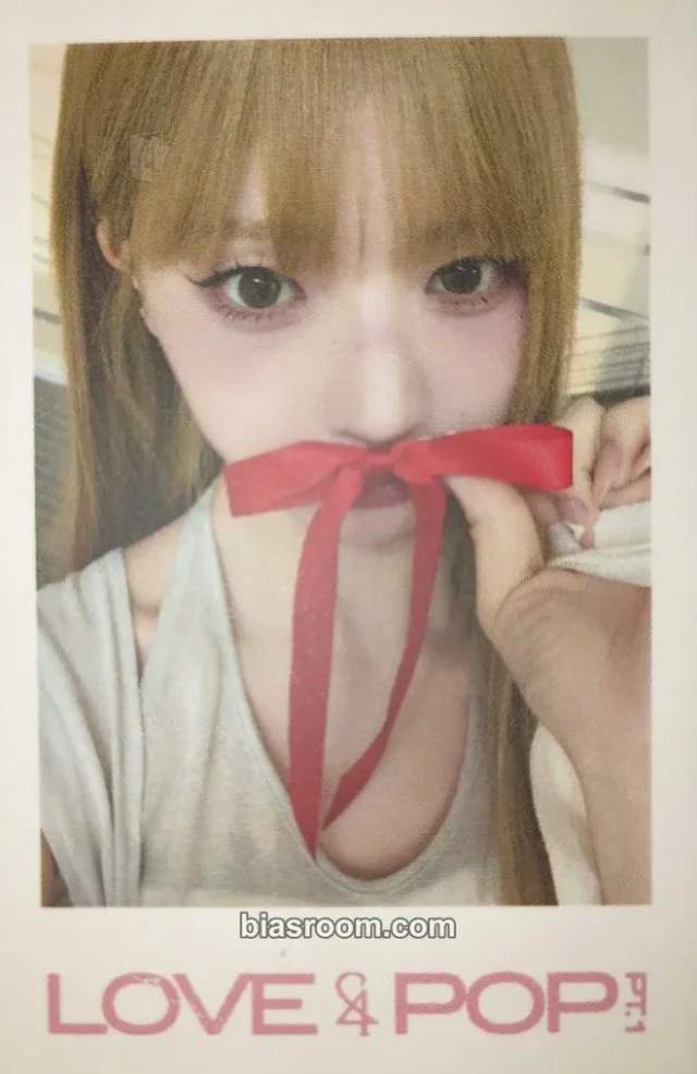 tripleS - Yeonji - LOVE&POP pt.1 Album everline lucky draw (LD) polaroid