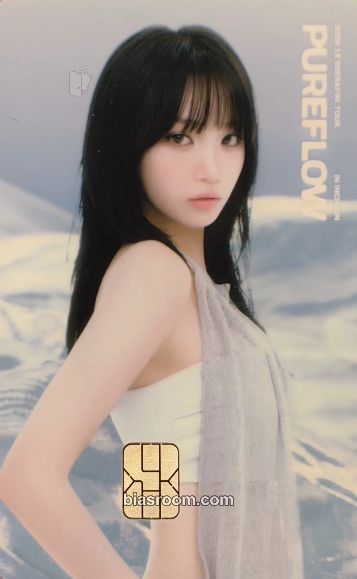 Kim Chaewon Pureflow Tour (2026) Photocard - LE SSERAFIM - LE SSERAFIM K-pop photocard