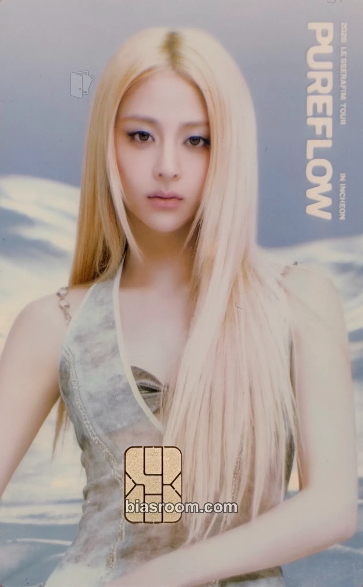 Huh Yunjin Pureflow Tour (2026) Photocard - LE SSERAFIM - LE SSERAFIM K-pop photocard