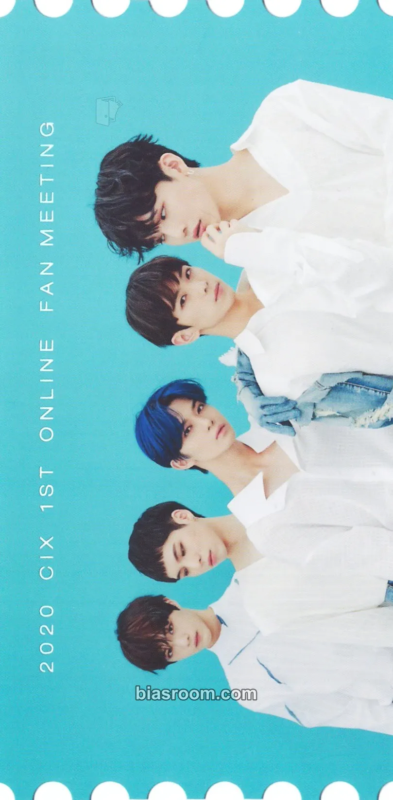 Hello FIX Online Fanmeeting Photocard - CIX - CIX K-pop photocard