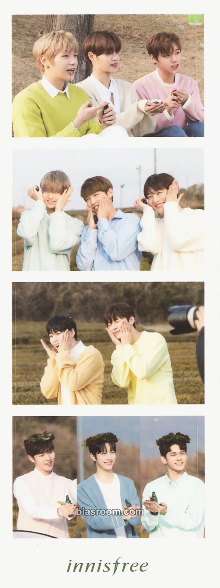 innisfree Photocard - Wanna One - Wanna One K-pop photocard