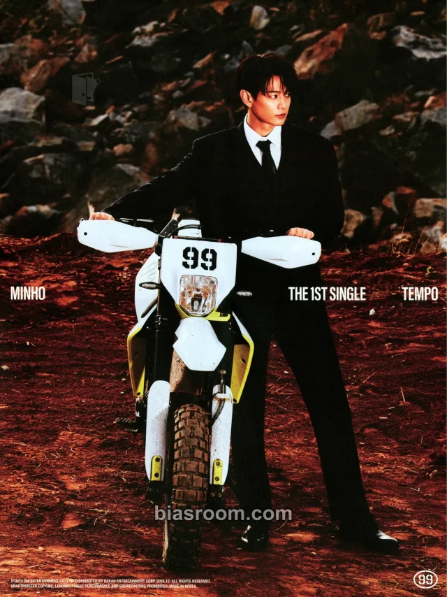 SHINee - Minho - TEMPO Album album inclusion poster up-tempo version
