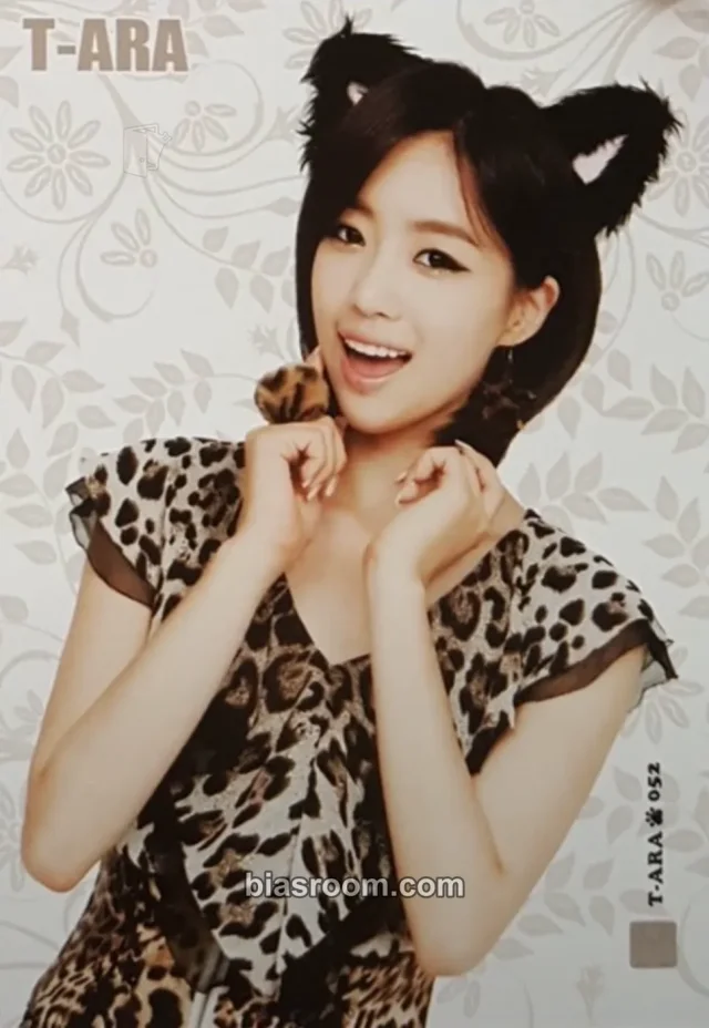T-ARA - Eunjung - T-ARA Star Collection Card Other star collection card non-standard size double-sided
