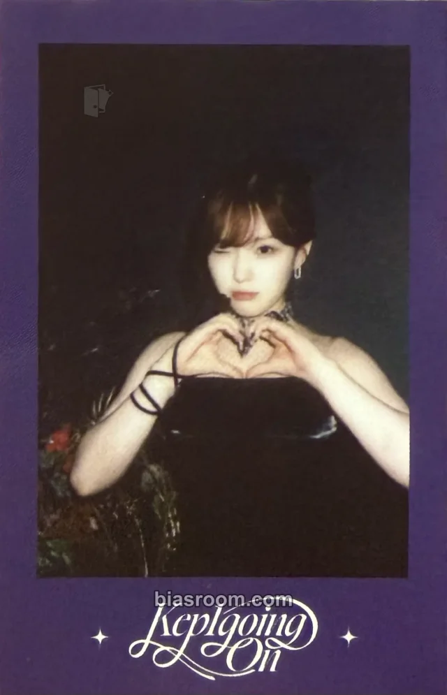 Kep1er - Chaehyun - Kep1going On Album album photocard B version plve version polaroid