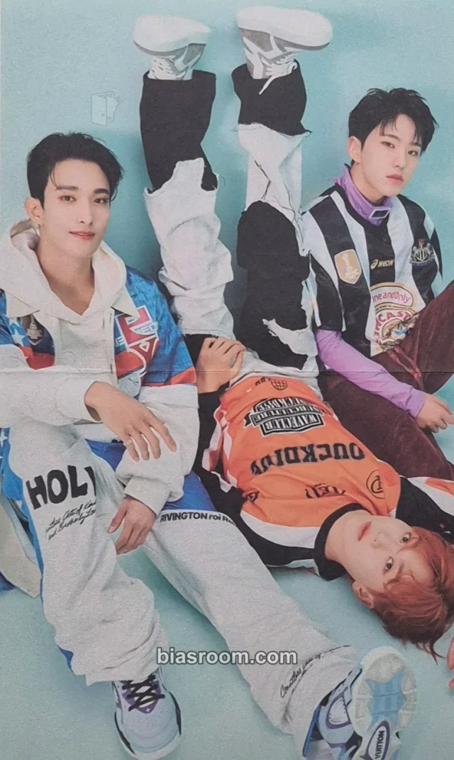 SEVENTEEN - Hoshi & Seungkwan & DK - Second Wind Album album inclusion mini poster