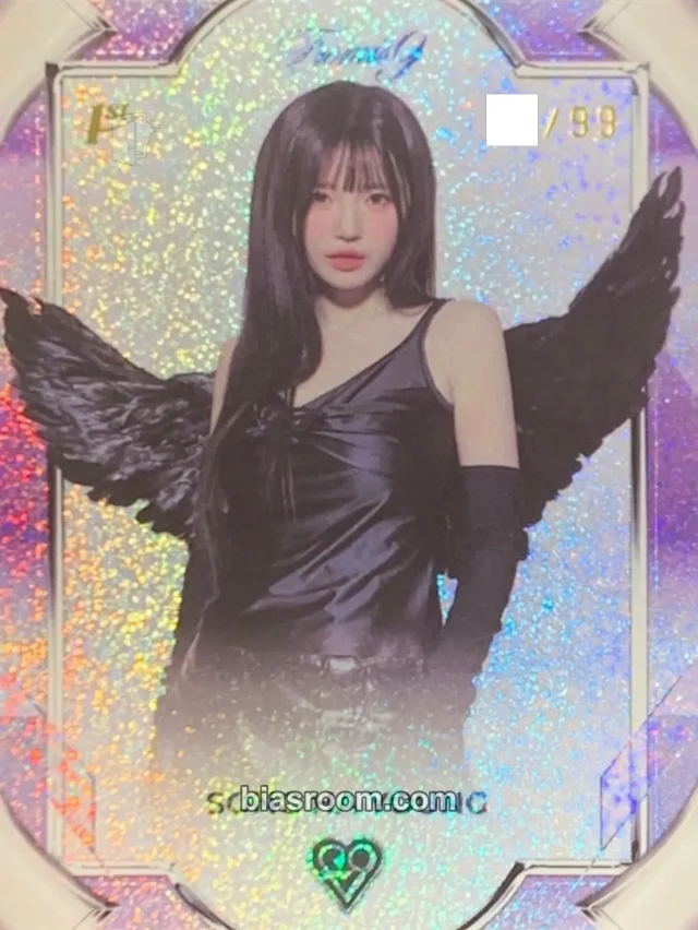 fromis_9 - Hayoung - Fromis_9 MIIMCA x TELECA Other trading card limited edition limited press purple version holographic (hologram)
