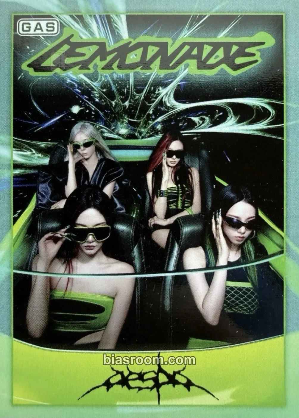 LEMONADE MD Events (All) Photocard - aespa - aespa K-pop photocard