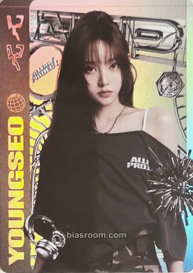 ALLDAY PROJECT - Youngseo - TELECA ALLDAY PROJECT COLLECTION CARD Other trading card holographic (hologram) event promo