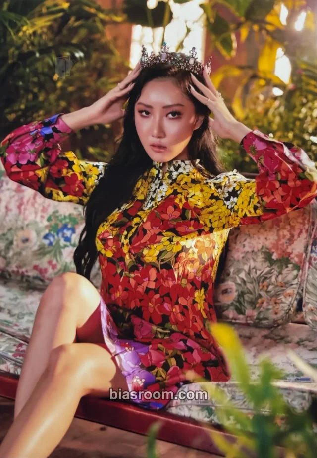 MAMAMOO - Hwasa - RED MOON Album japan photo print