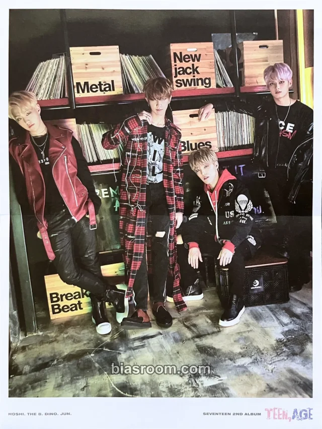 SEVENTEEN - The8 & Dino & Hoshi - TEEN,AGE Album album inclusion mini poster