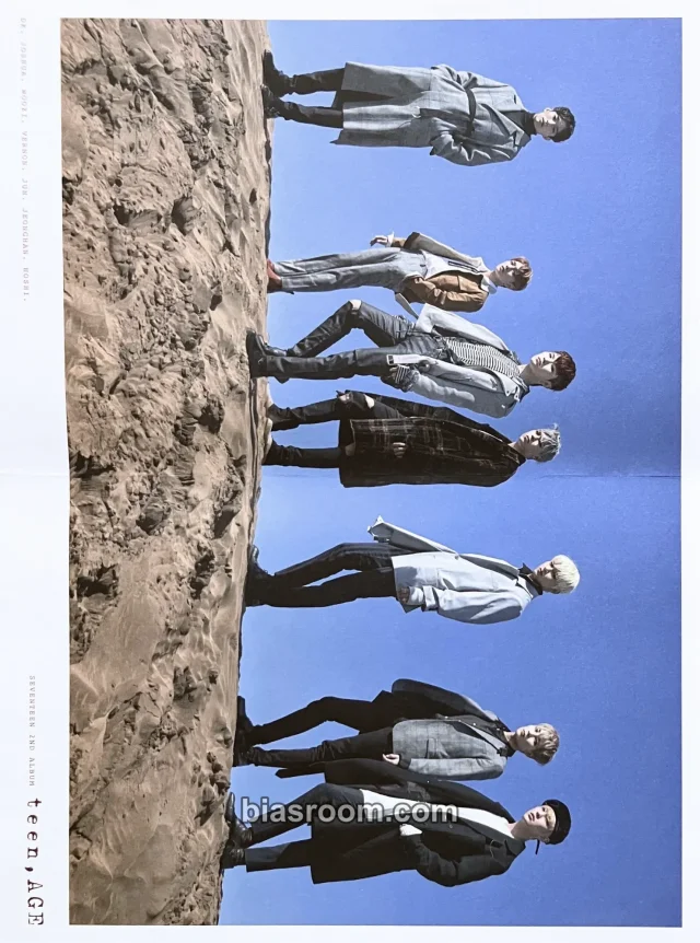 SEVENTEEN - Joshua & Jeonghan & Jun - TEEN,AGE Album album inclusion mini poster