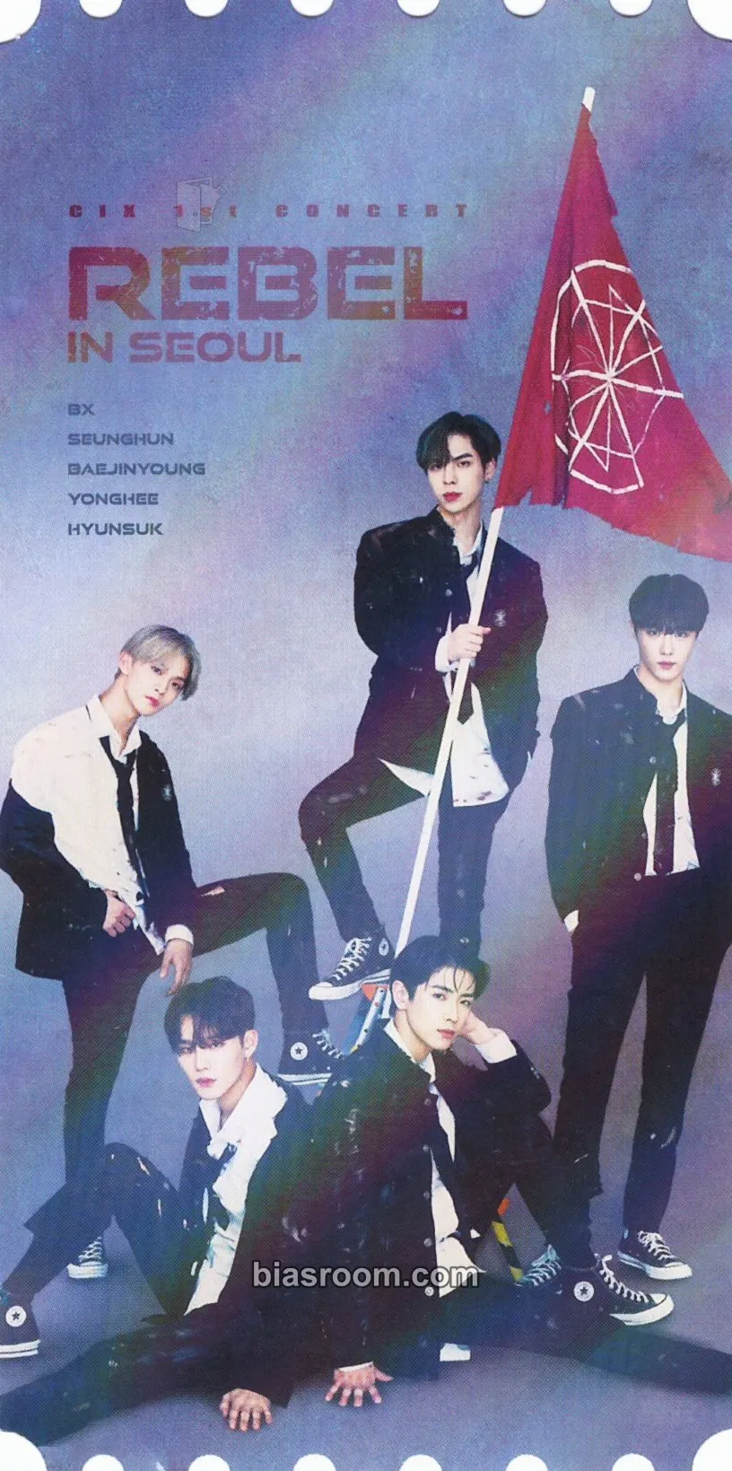1st Concert REBEL in Seoul Photocard - CIX - CIX K-pop photocard