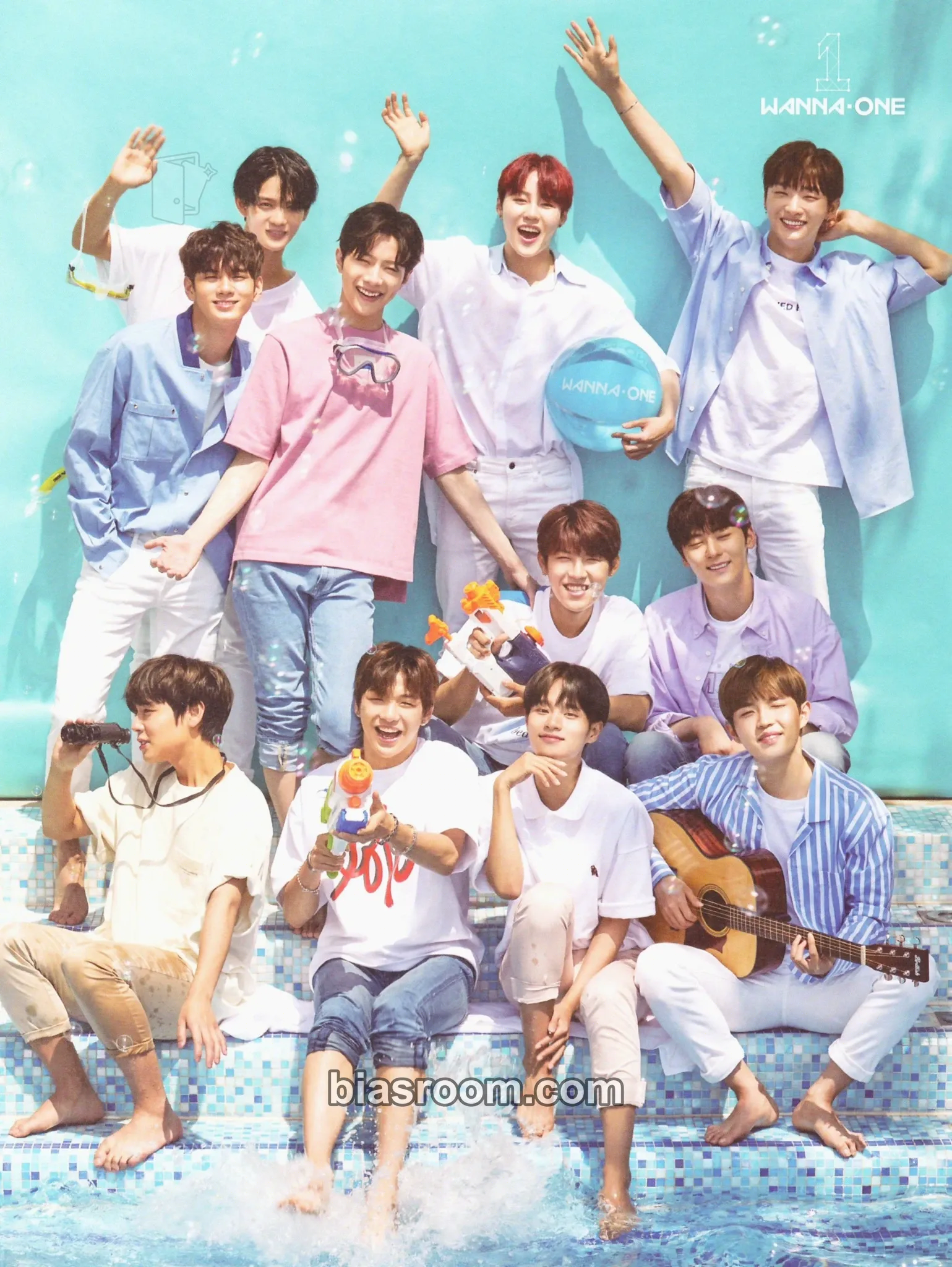 Summer Package Photocard - Wanna One - Wanna One K-pop photocard