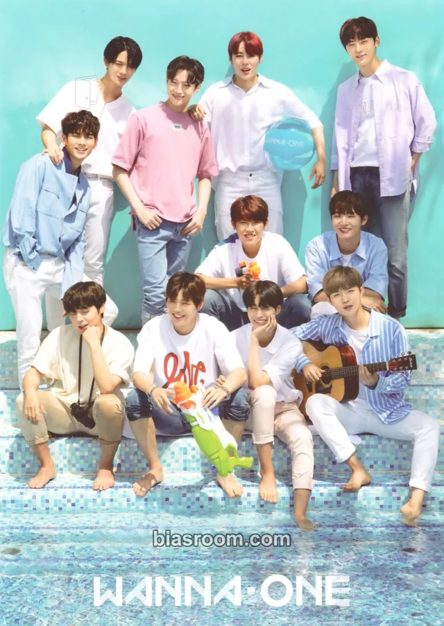 Wanna One - SUMMER POP-UP Event merch inclusion postcard book