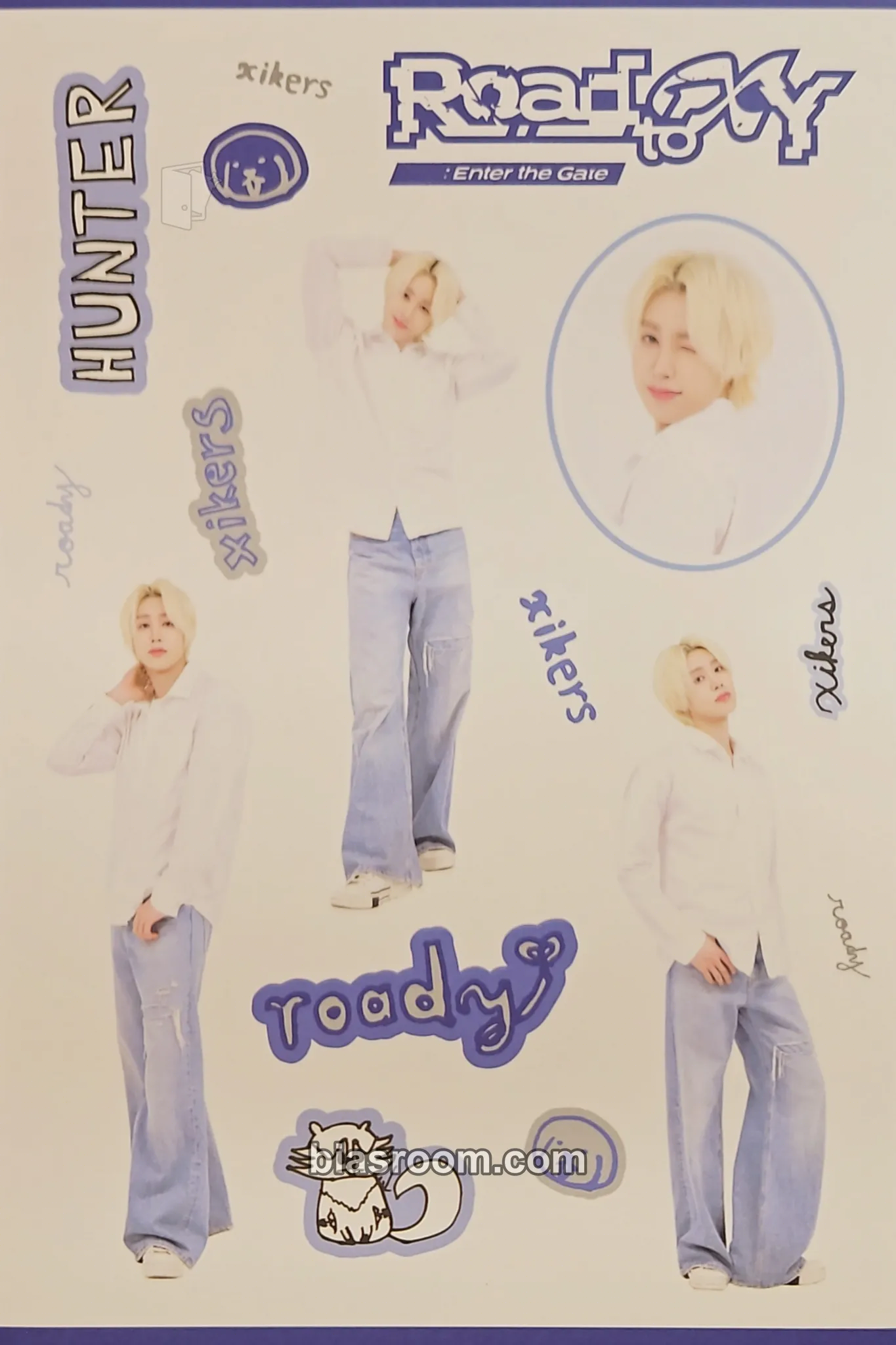Hunter xikers 2025 World Tour 'Road to XY : Enter the Gate' Photocard - xikers - xikers K-pop photocard