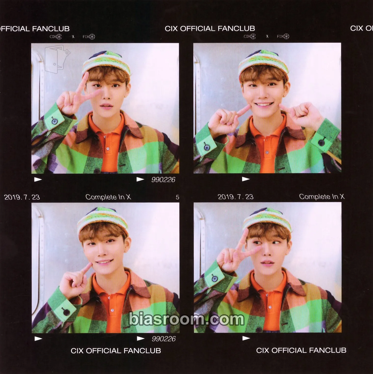 Seunghun Official 3rd Generation Fanclub Photocard - CIX - CIX K-pop photocard