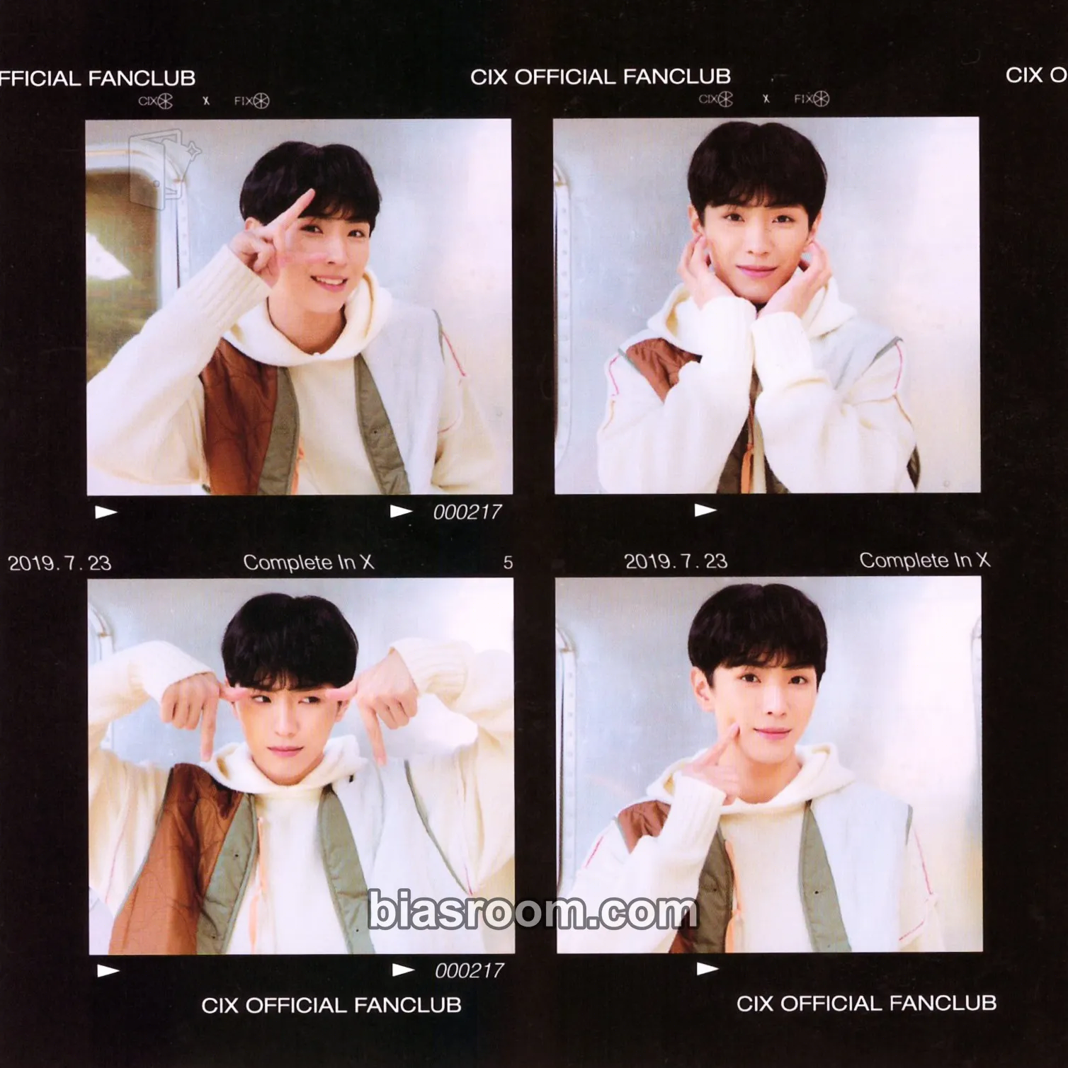 Yonghee Official 3rd Generation Fanclub Photocard - CIX - CIX K-pop photocard