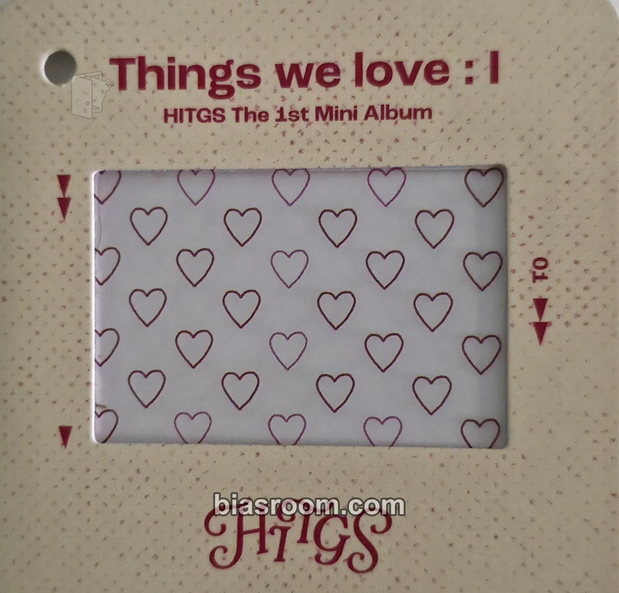 Things We Love : I Photocard - HITGS - HITGS K-pop photocard