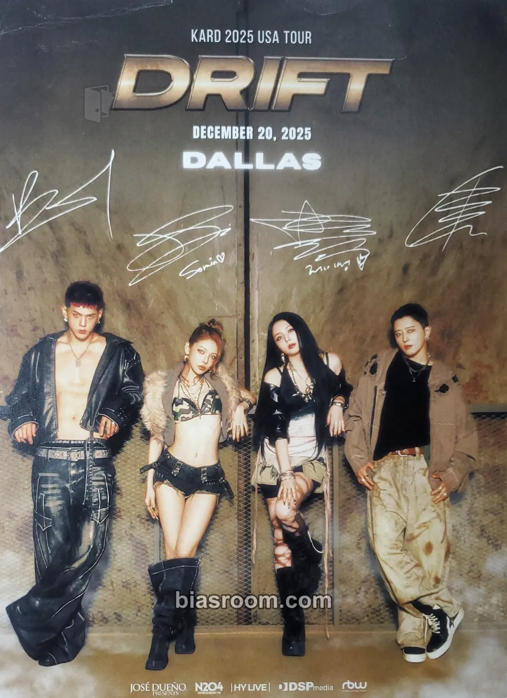 DRIFT Tour USA 2025 Photocard - KARD - KARD K-pop photocard
