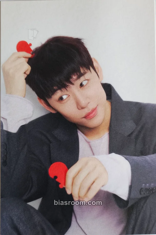 BANG&JUNG&YOO&MOON - Daehyun - PUZZL(OV)E (Daehyun Solo) Album album inclusion postcard solo album photobook version