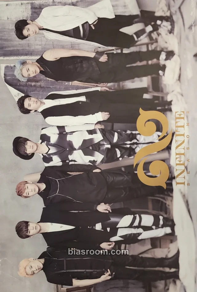 INFINITE - Season 2 Album poster pob (pre-order benefit)