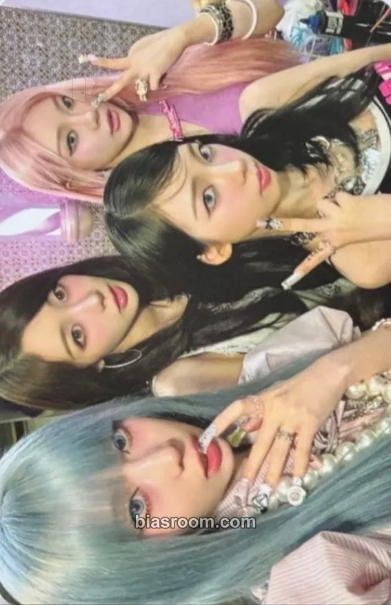 KISS N TELL Photocard - aespa - aespa K-pop photocard