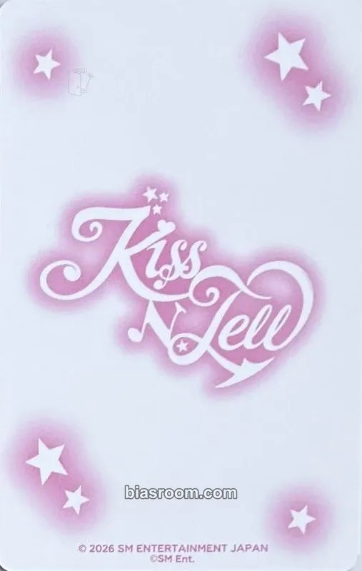 Giselle KISS N TELL Photocard - aespa | Bias Room