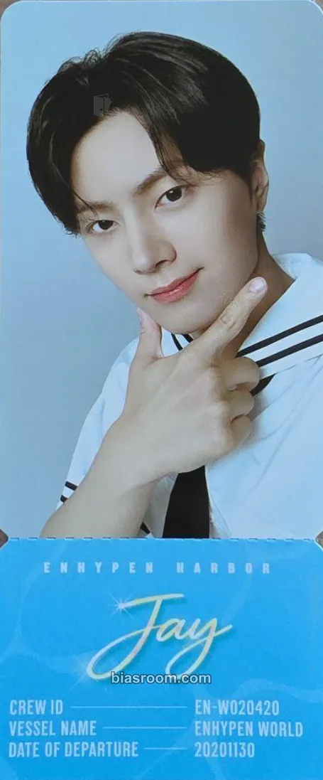 Jay ENHYPEN WORLD COUPON CARD COLLECTION Photocard - ENHYPEN - ENHYPEN K-pop photocard