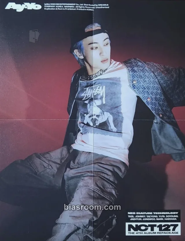 NCT 127 - Mark - Ay-yo Album album inclusion digipack version poster