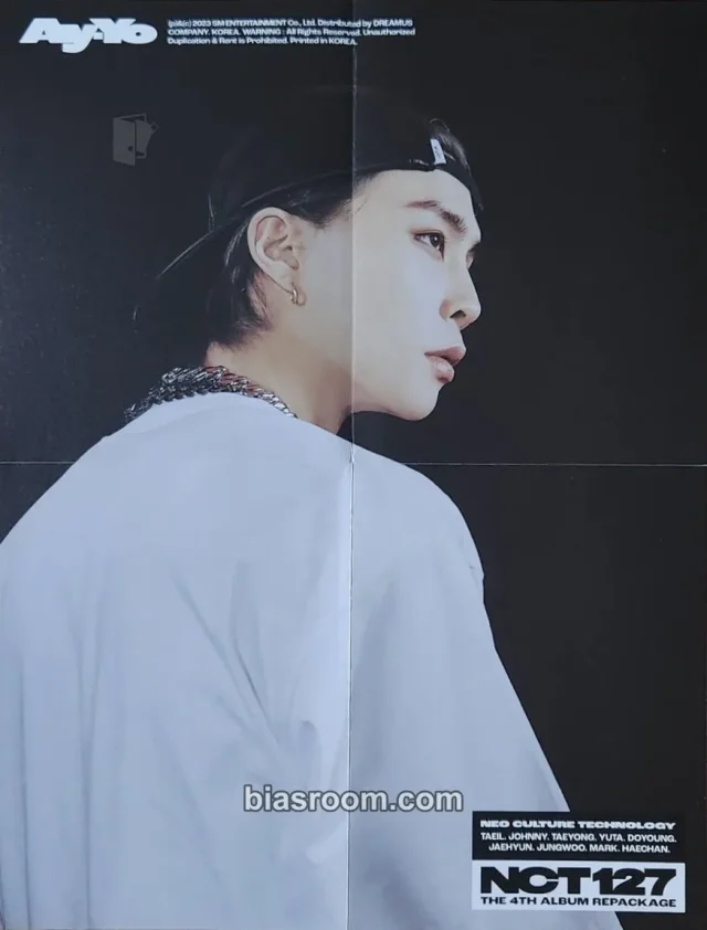 NCT 127 - Johnny - Ay-yo Album album inclusion digipack version poster