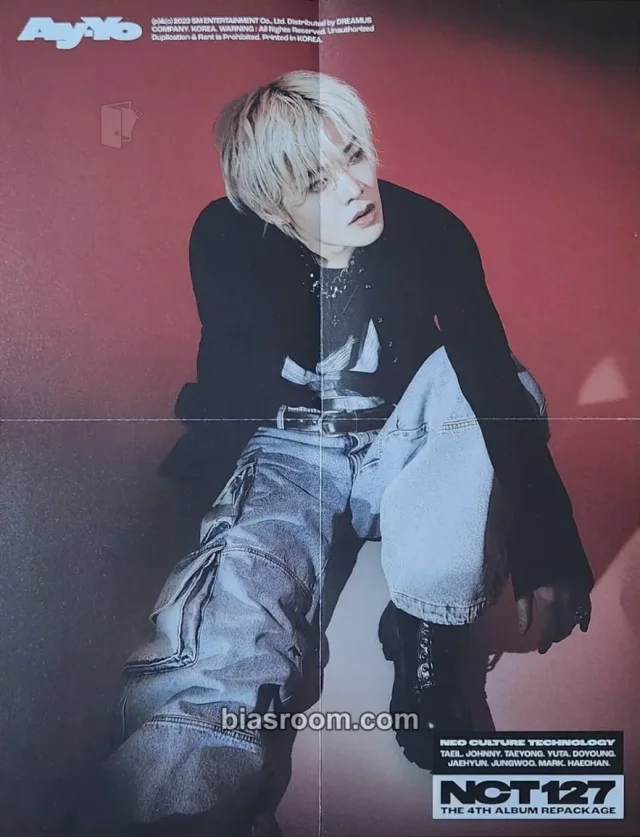 NCT 127 - Yuta - Ay-yo Album album inclusion digipack version poster