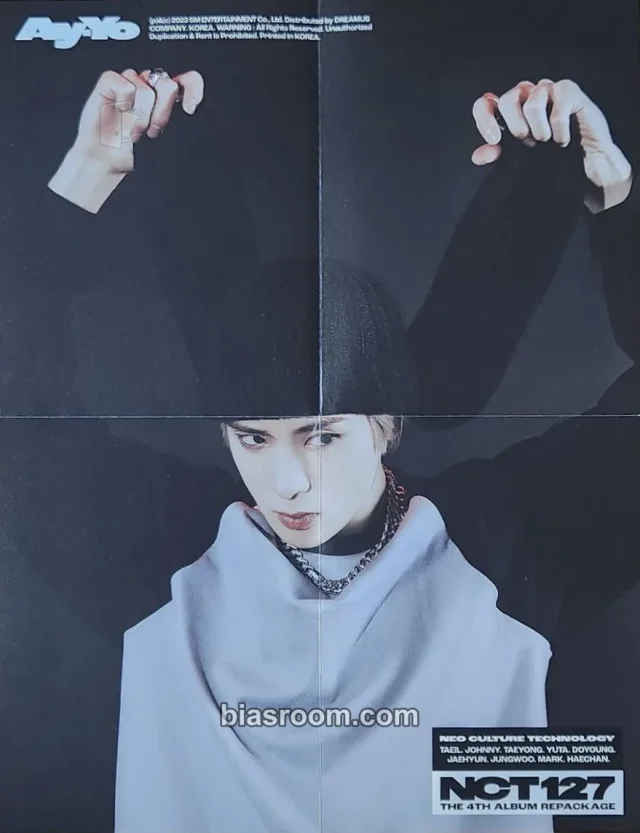 NCT 127 - Jaehyun - Ay-yo Album album inclusion digipack version poster
