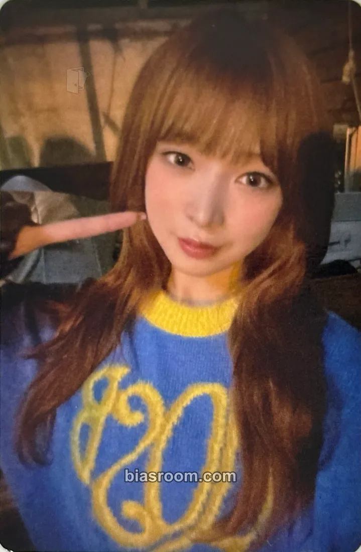 Haruna side-B : memoirs of echo unseen Photocard - Billlie - Billlie K-pop photocard