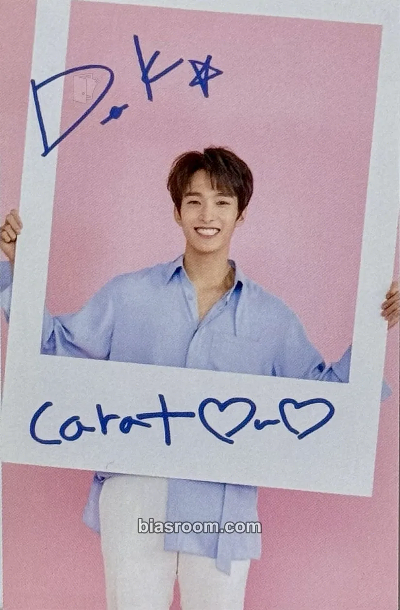 DK 2019 3RD SVT IN CARAT LAND Photocard - SEVENTEEN - SEVENTEEN K-pop photocard