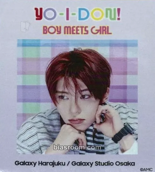 Sion YO-I-DON! / BOY MEETS GIRL Photocard - NCT WISH - NCT WISH K-pop photocard