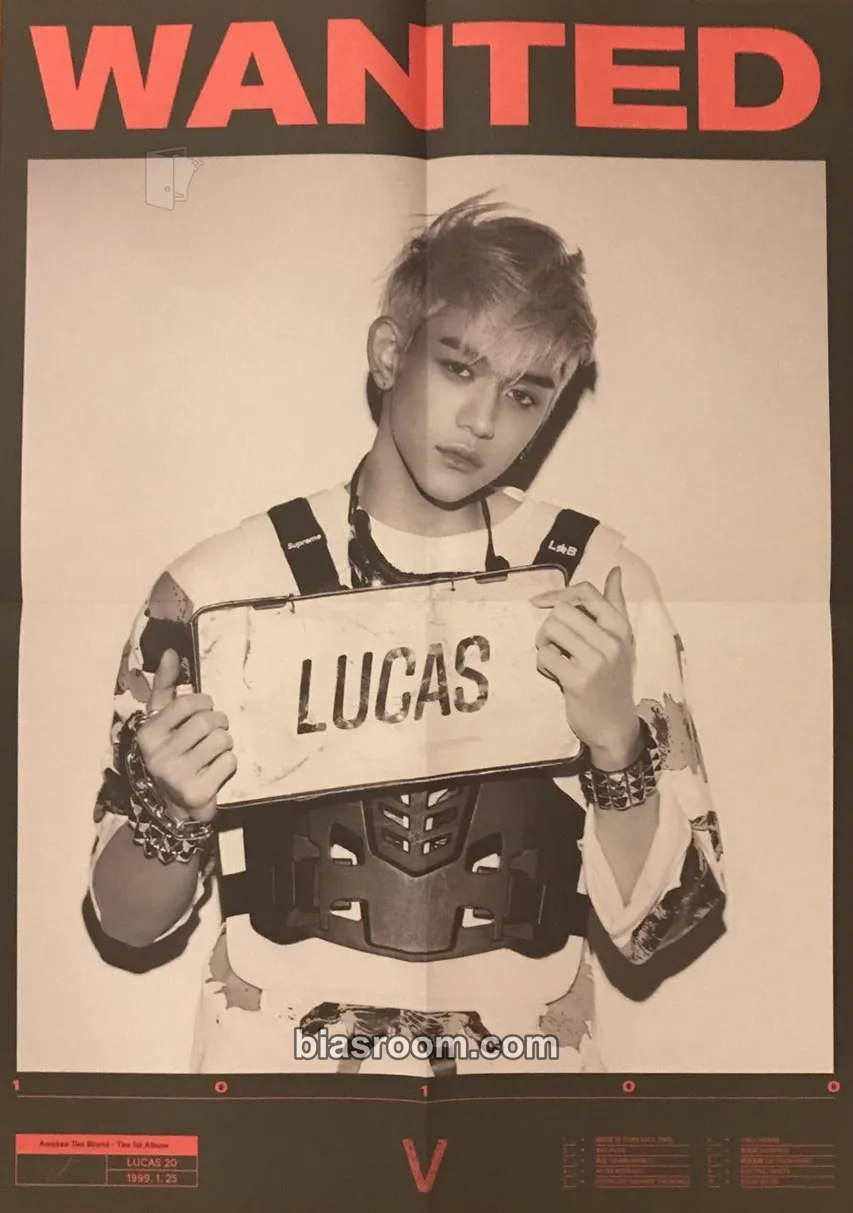 Lucas Awaken The World Photocard - WayV - WayV K-pop photocard