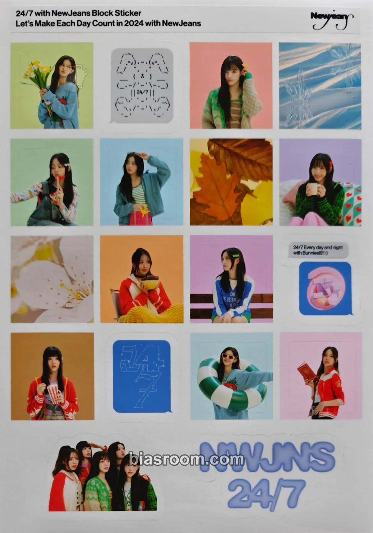 24/7 With NewJeans (2024 Season's Greetings) Photocard - NewJeans - NewJeans K-pop photocard