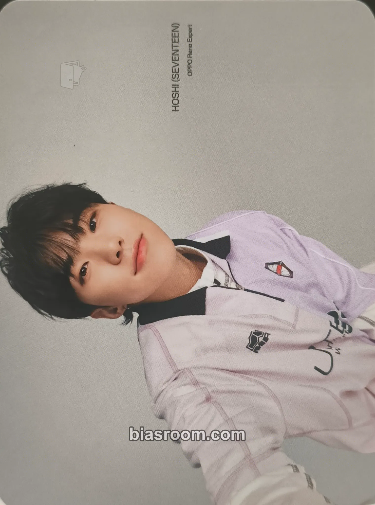 Hoshi OPPO x BSS Brand Collaboration Photocard - SEVENTEEN - SEVENTEEN K-pop photocard