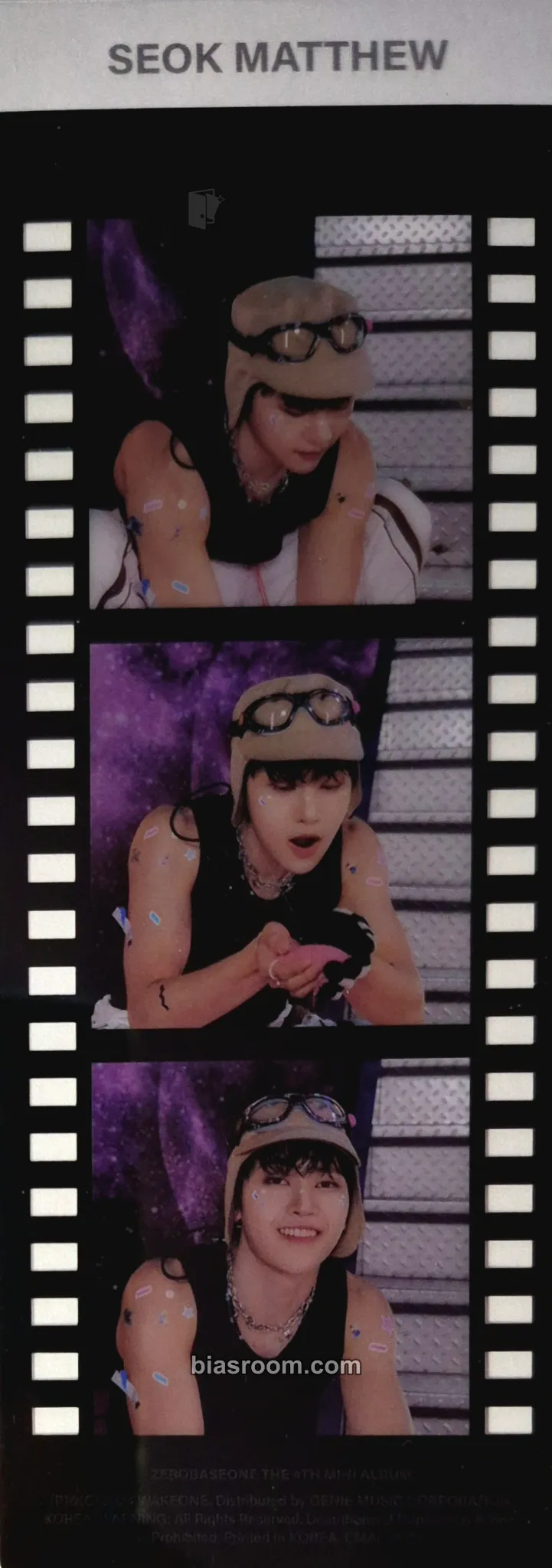 Matthew Cinema Paradise Photocard - ZEROBASEONE - ZEROBASEONE K-pop photocard