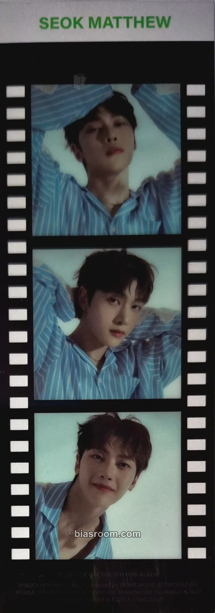 Matthew Cinema Paradise Photocard - ZEROBASEONE - ZEROBASEONE K-pop photocard