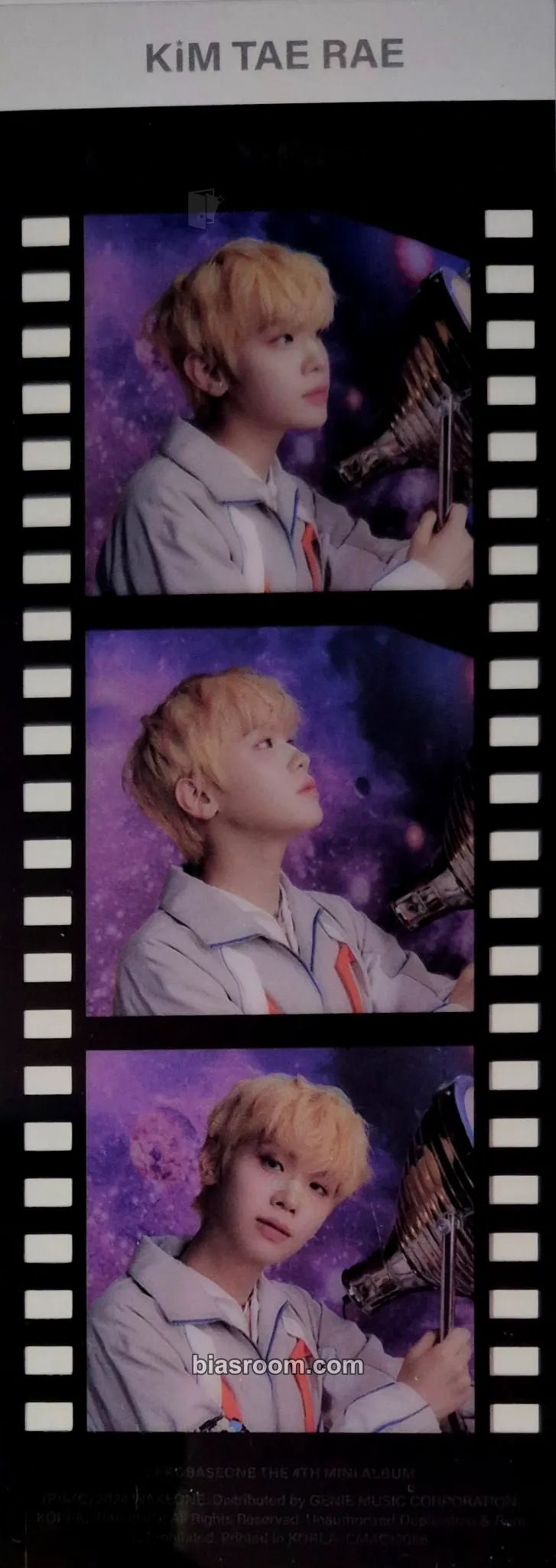 Taerae Cinema Paradise Photocard - ZEROBASEONE - ZEROBASEONE K-pop photocard