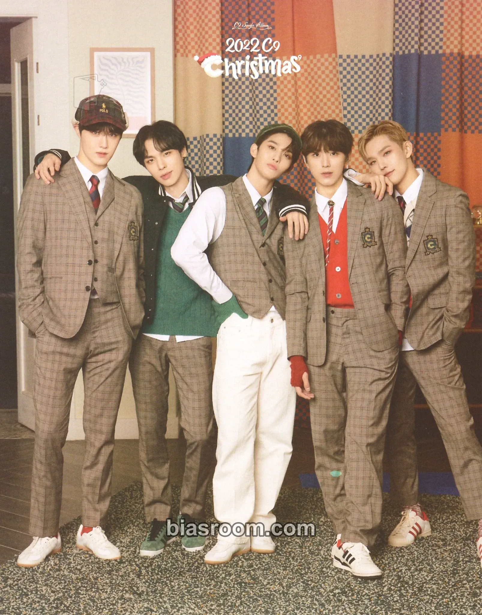 2022 C9 Christmas Photocard - CIX - CIX K-pop photocard