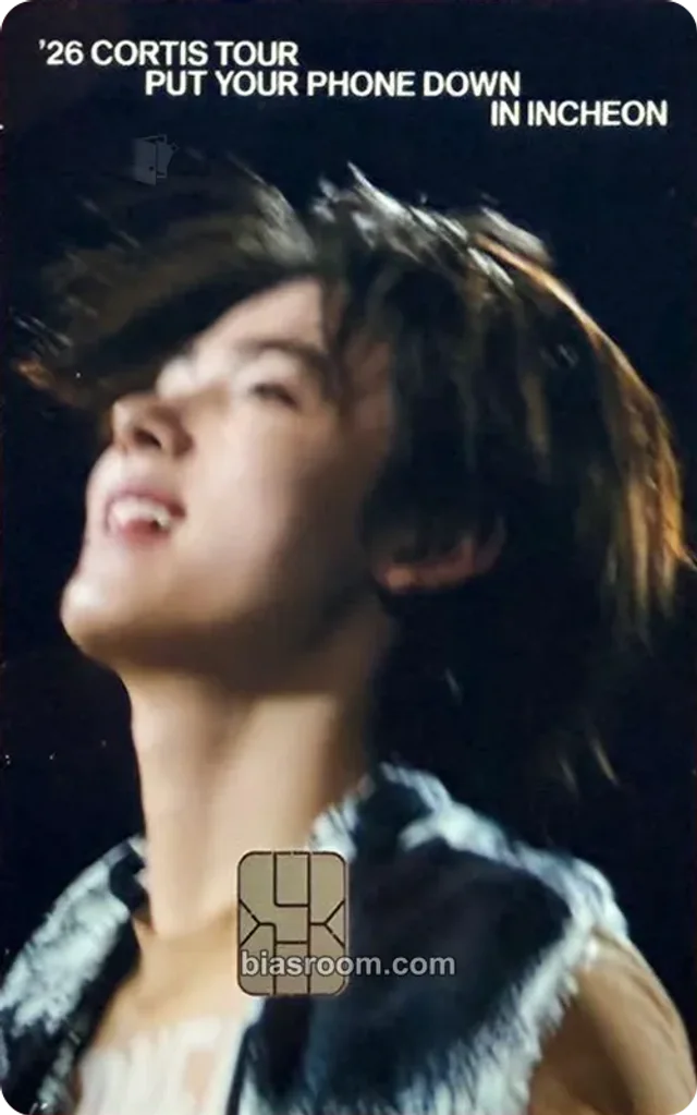 CORTIS - Seonghyeon - PUT YOUR PHONE DOWN Tour 2026 Event namane card