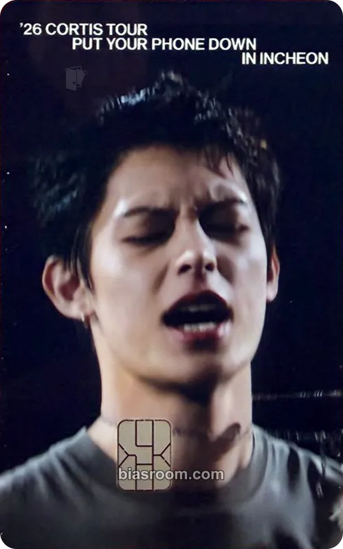 James PUT YOUR PHONE DOWN Tour 2026 Photocard - CORTIS - CORTIS K-pop photocard