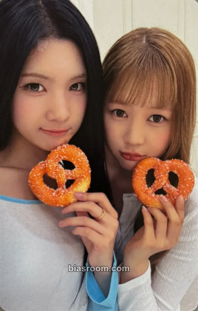 Hearts2Hearts - Juun & Ye-on - Lemon Tang Album k idol shop lucky draw (LD) purchase benefit