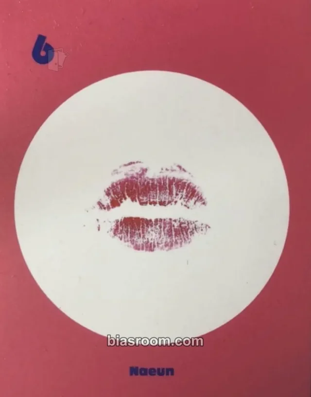 APRIL - Naeun - The Ruby Album lip card album inclusion