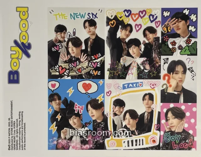 TNX - Boyhood Album sticker sheet album inclusion deja vu version