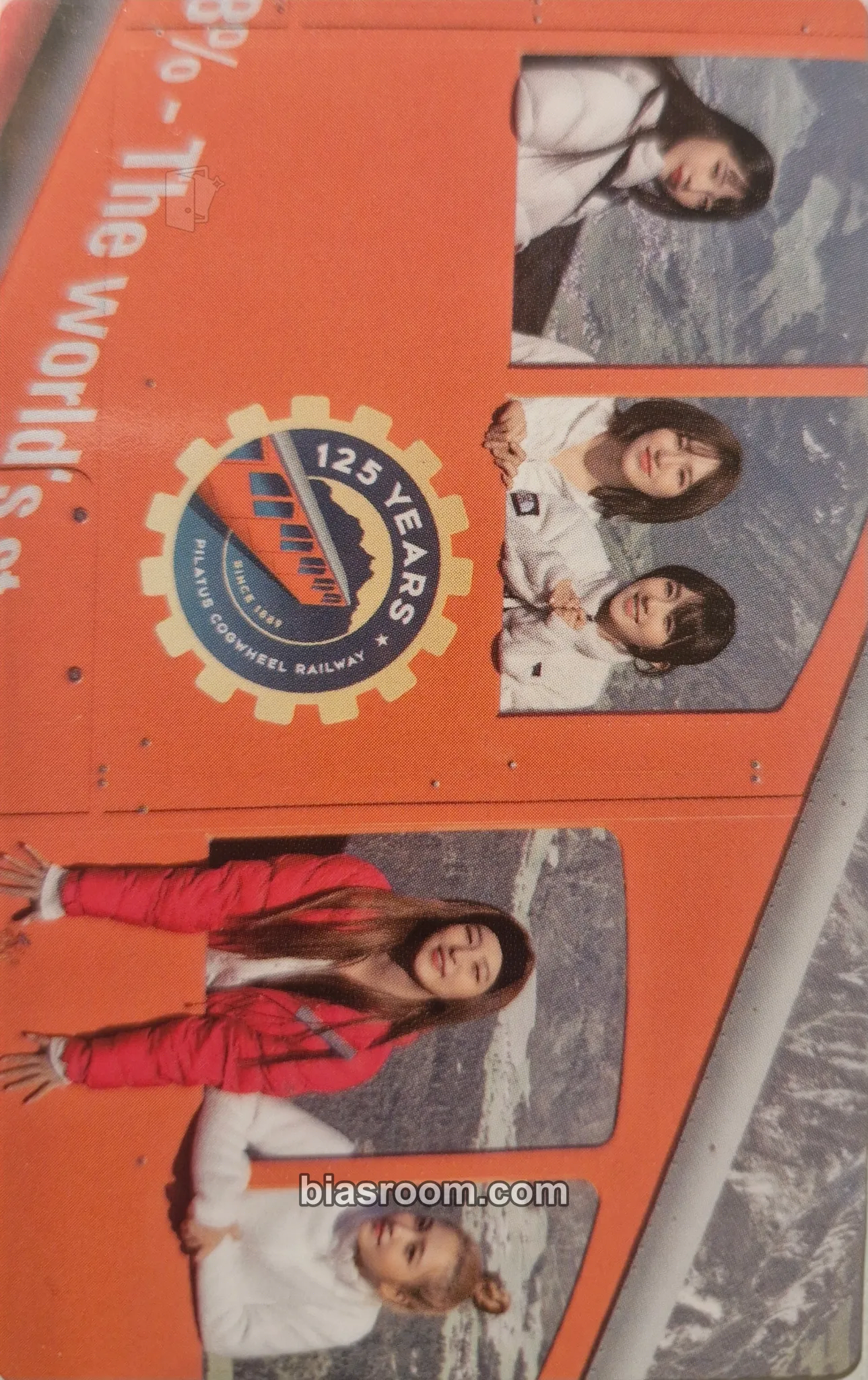 Red Velvet in Switzerland Photocard - Red Velvet - Red Velvet K-pop photocard