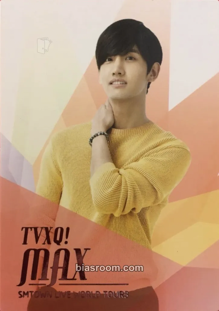 Max Changmin SM Town Live World Tour III Photocard - TVXQ - TVXQ K-pop photocard